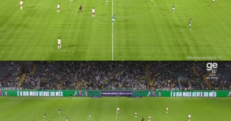 Inédito: Palmeiras sacó del medio contra Fluminense en ambos tiempos