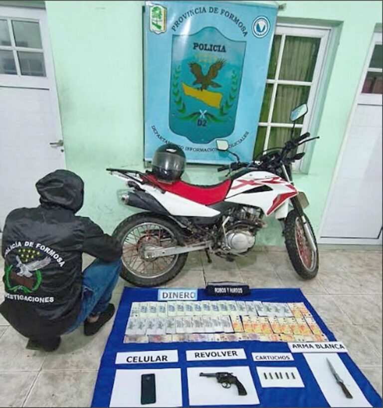 Esclarecieron un caso de robo a mano armada en un supermercado