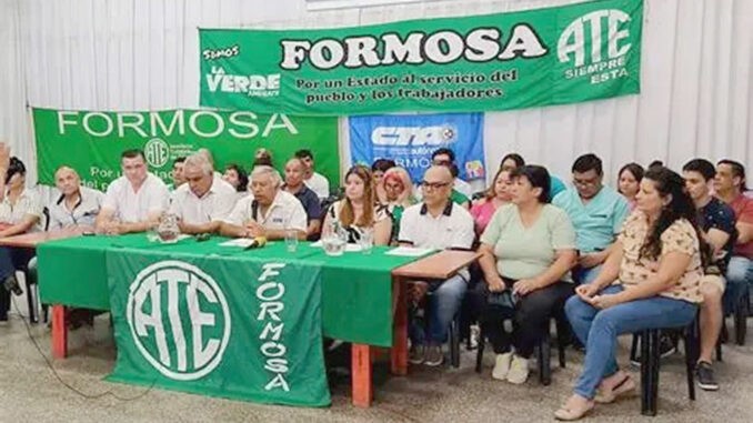ATE Formosa pidió un aumento del 45% para recomponer el salario estatal y municipal