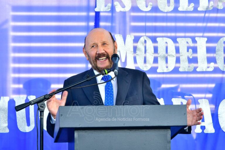 Insfrán en el inicio de clases: Con lo poco o mucho que tengamos siempre vamos a privilegiar atender al que más necesita