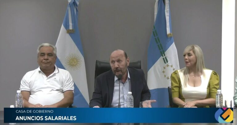 Formosa: El Gobernador Insfrán anunció un incremento salarial del 14% para el sector público