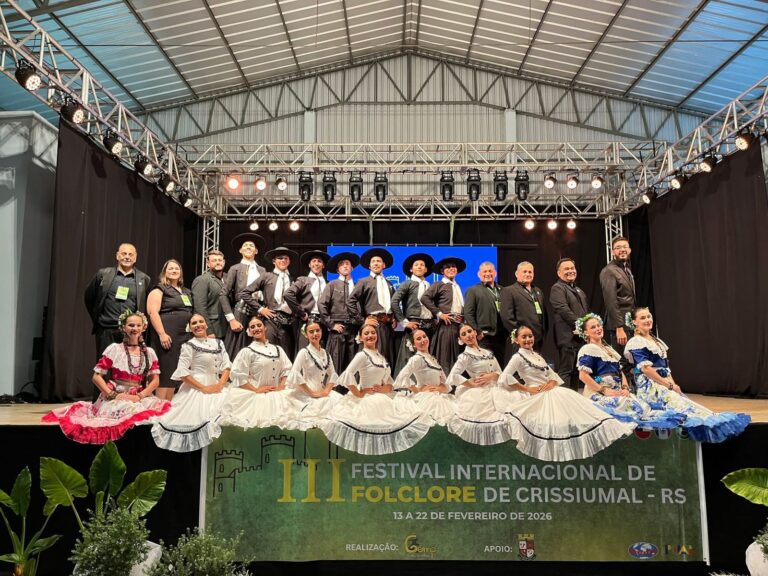 Estampas Norteñas llevó el folklore argentino a los escenarios de Brasil