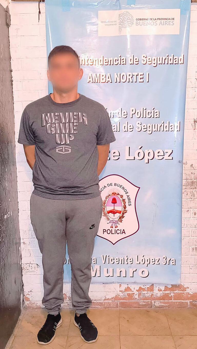 Un ladrón golpeó a una mujer en Vicente López para robarle: fue detenido