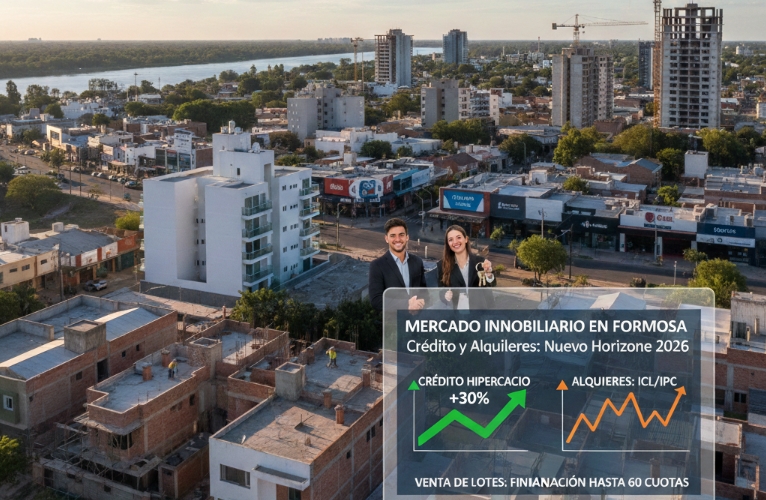 Mercado Inmobiliario en Formosa: Entre la recuperación del Crédito y el desafío de los Alquileres