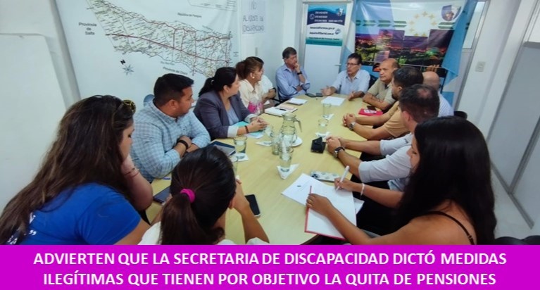 Gialluca cuestionó recortes en discapacidad y denunció auditorías encubiertas sobre pensiones