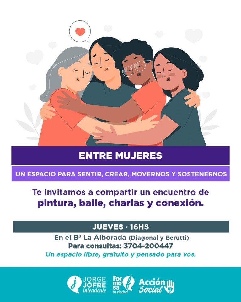 La Municipalidad retoma los encuentrosEntre Mujeres en el barrio La Alborada