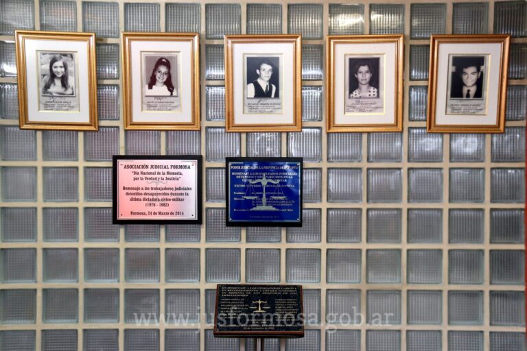 El STJ aprobó la creación de Espacios de la Memoria en Clorinda y Las Lomitas