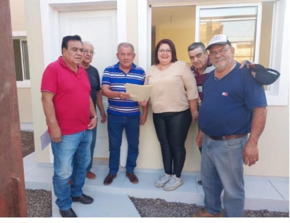 Viviendas Solidarias: La AEI entregó la casa número 487