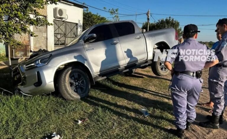 Circulaba con 2,45 gramos de alcohol en sangre y se accidentó con su camioneta 44