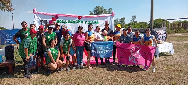 Mes de la Mujer: Se realizó un torneo de vóley femenino y mixto en Boca Riacho Pilagá