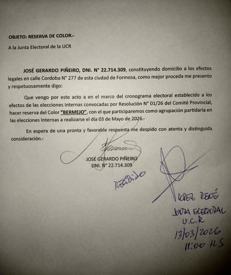 Rumbo a las Internas: El Radicalismo Formoseño se Fractura y Busca su Identidad