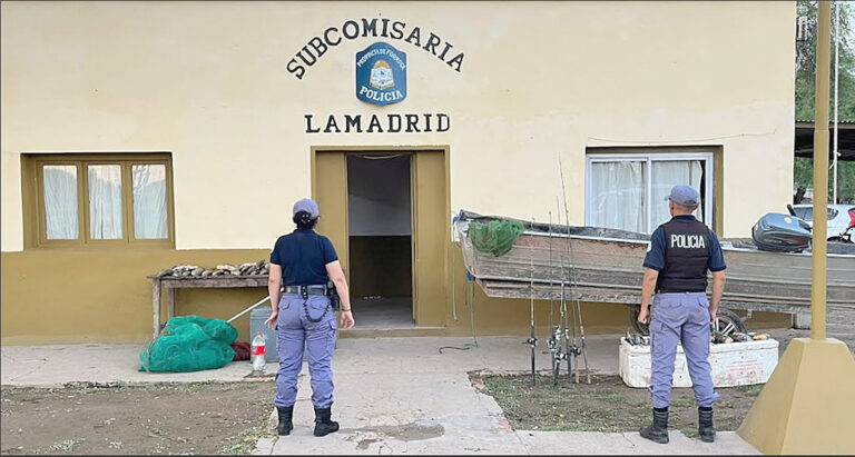 Secuestraron pescados y una embarcación con motor