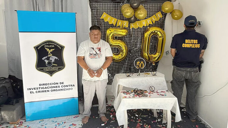 Cumpleaños poco feliz: atraparon al líder de un clan narco de La Plata mientras celebraba sus 50 en una quinta