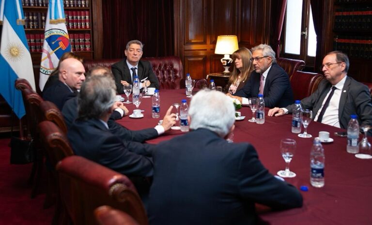 JuFeJus: El presidente de la CSJN Horacio Rosatti sereunió con jueces provinciales