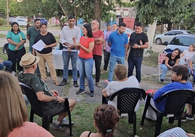 El Gobierno de la Ciudad de Formosa avanza con mejoras para la placita del barrio Vial