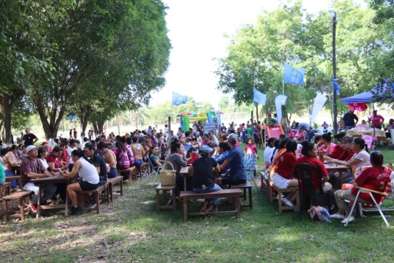 El pueblo de Mojón de Fierro celebró sus 126 años de aniversario con actividades en la plaza