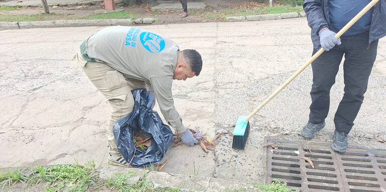La Comuna capitalina mantiene la limpieza preventiva de desagües
