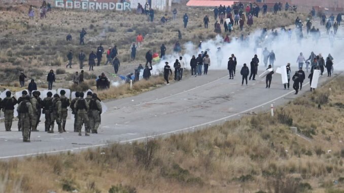 Senado de Bolivia en sesión