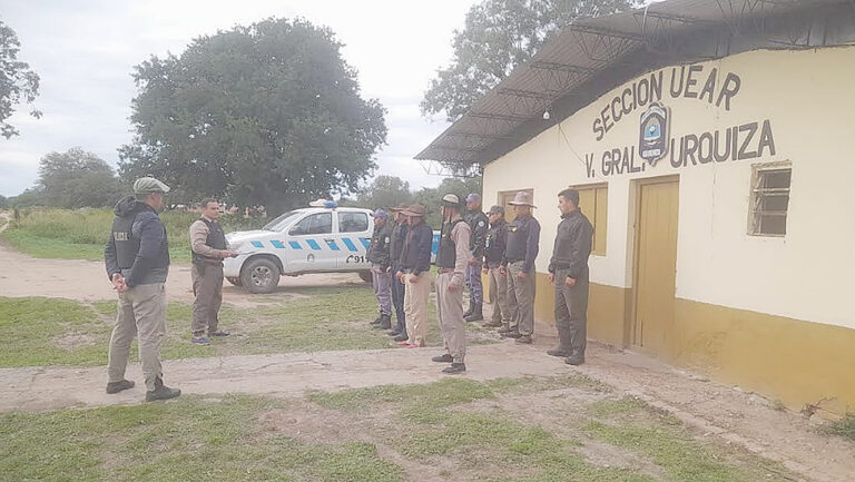 Allanamiento policial en Villa General Urquiza con rifle y municiones secuestradas