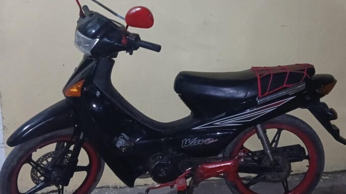 Moto secuestrada con documentación falsa en Formosa