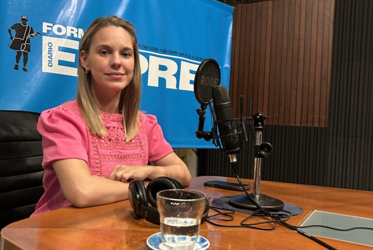 Diputada Carla Zaiser en entrevista radial