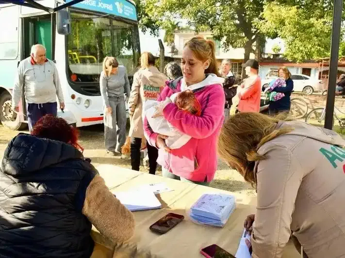 Castramóvil municipal en barrio Mariano Moreno