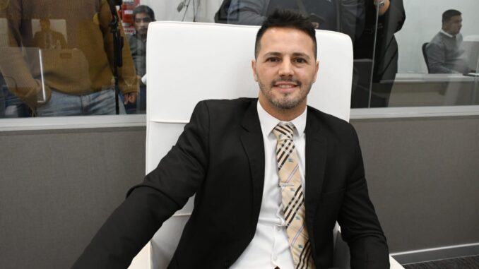 Concejal José Delguy en entrevista radial