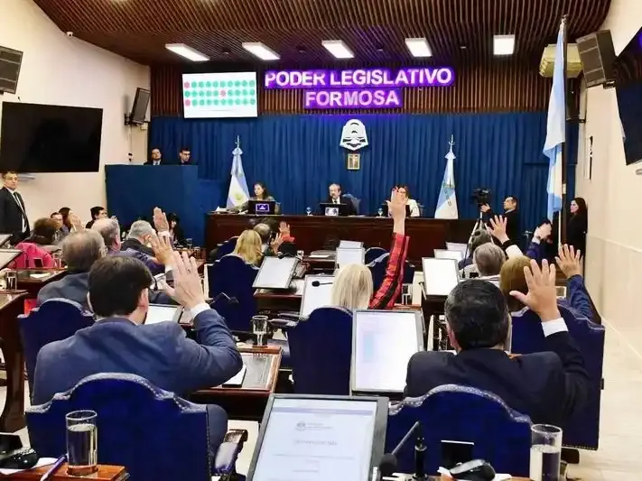 Sesión de la Legislatura de Formosa