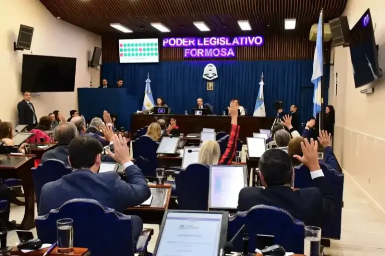 Sesión de la Legislatura de Formosa
