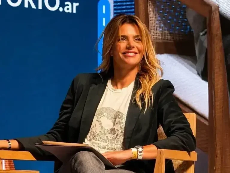 Mariana Galante, directora de la Fundación Banco Nación, durante la entrevista sobre Laburatorio