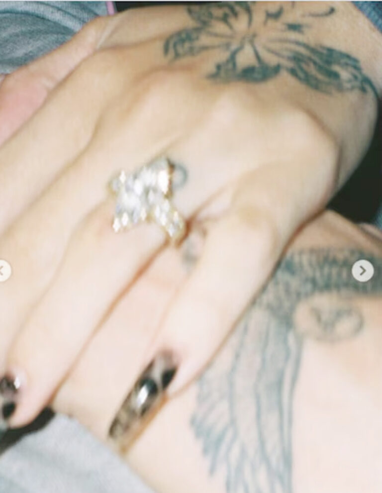 Anillo de compromiso de Rodrigo de Paul y Tini Stoessel