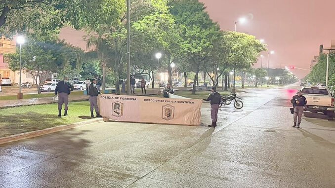 Vista de la avenida Néstor Kirchner en Formosa, lugar del siniestro